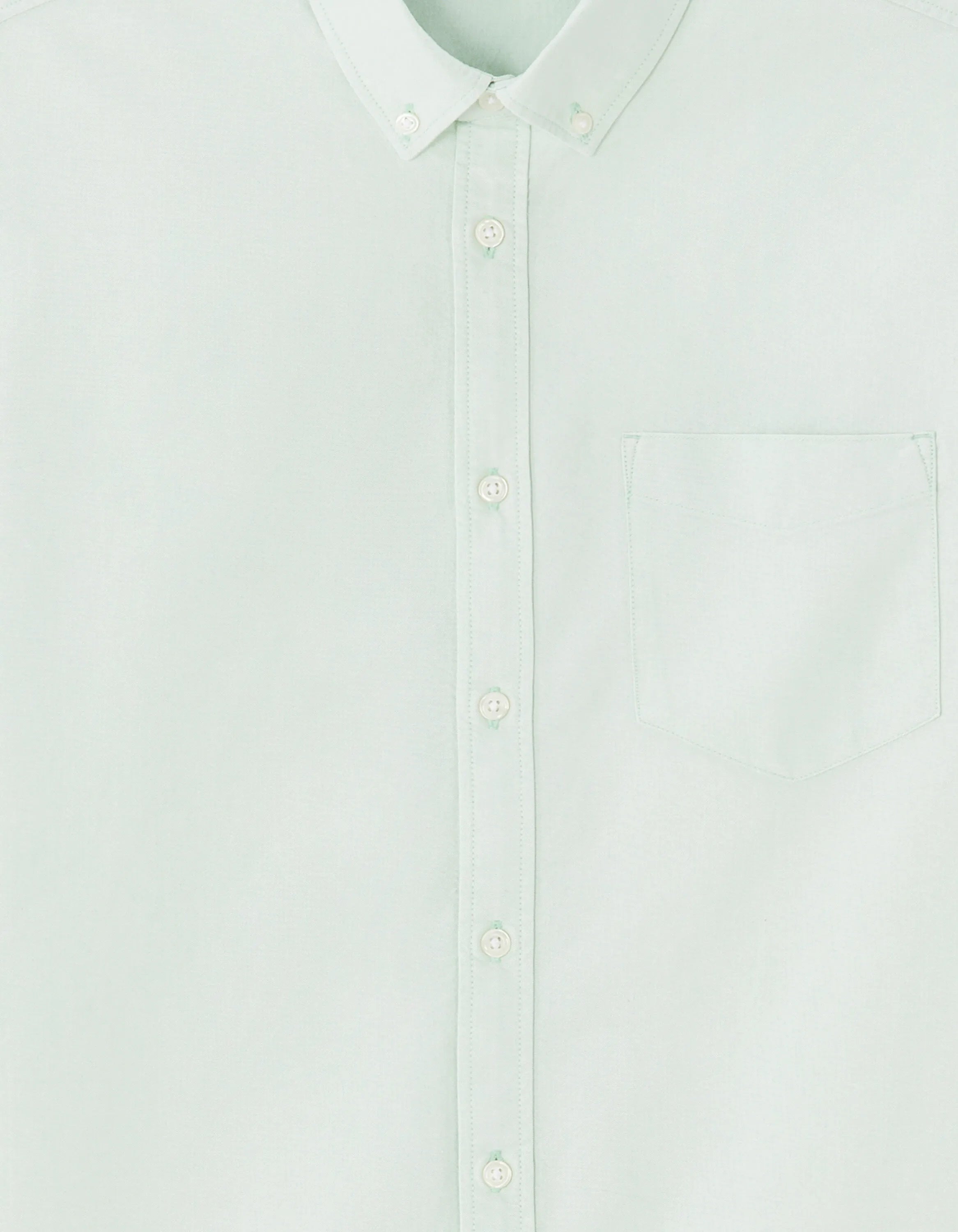 Celio_Mint_Regular Oxford Shirt 100% Cotton_DAXFORDMC_MINT_05