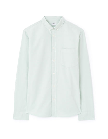 Celio_Menthe Chemise Regular 100% Coton Oxford_DAXFORD_MINT_04