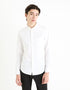 Regular Shirt In Oxford Cotton - White_02