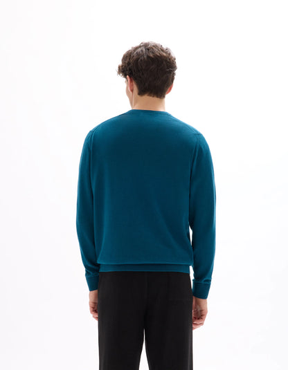 Celio_Poseidon_100% Cotton V-Neck Sweater_DECOTONV_POSEIDON_03