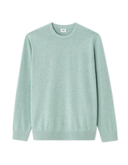 Celio_Celadon Mel_Round Neck Sweater 100% Cotton_DECOTON_CELADON MEL_07