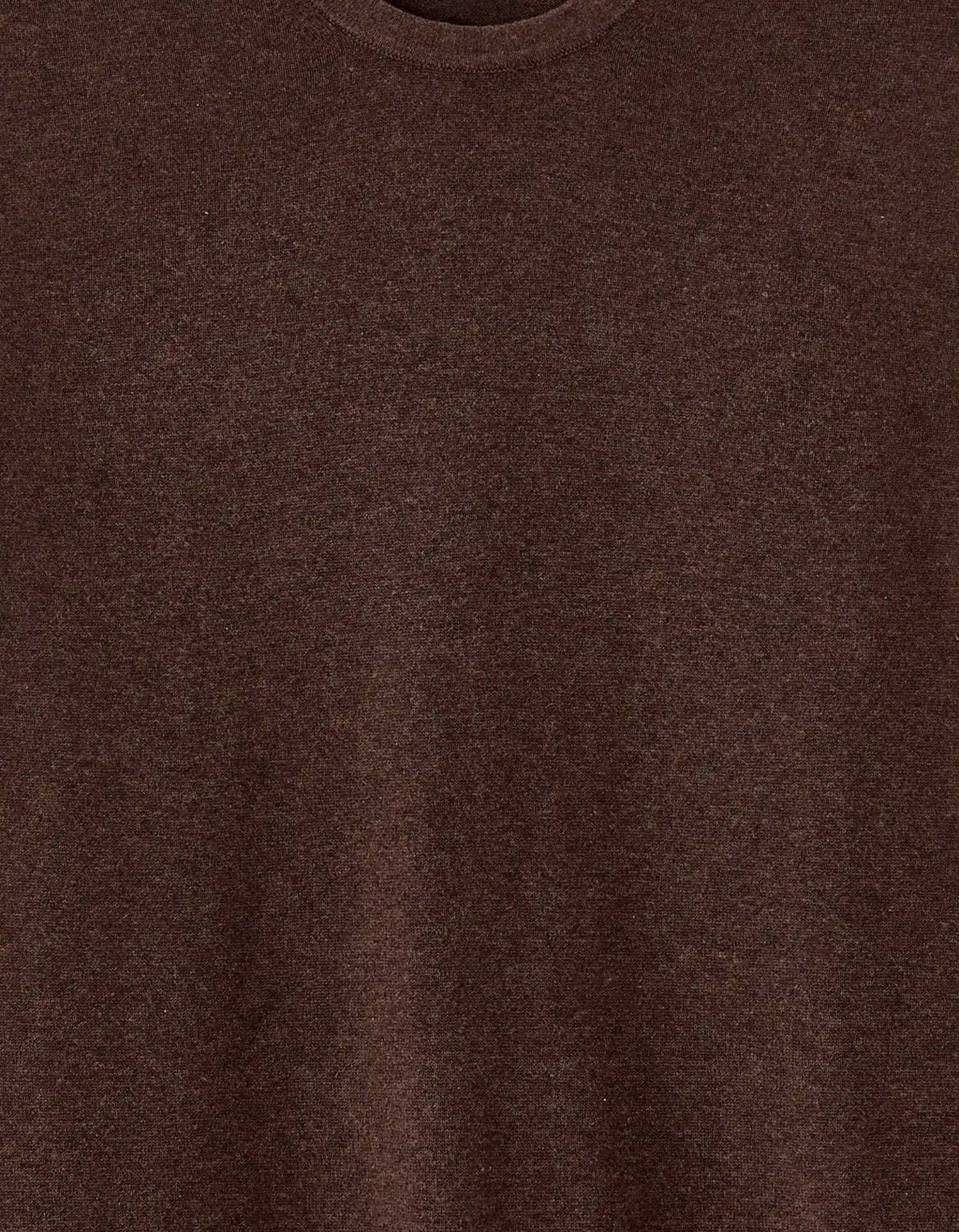 Celio_Dark Brown_100% Cotton Crew Neck Sweater_DECOTON_DARK BROWN_05