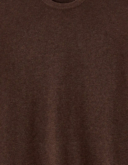 Celio_Dark Brown_100% Cotton Crew Neck Sweater_DECOTON_DARK BROWN_05