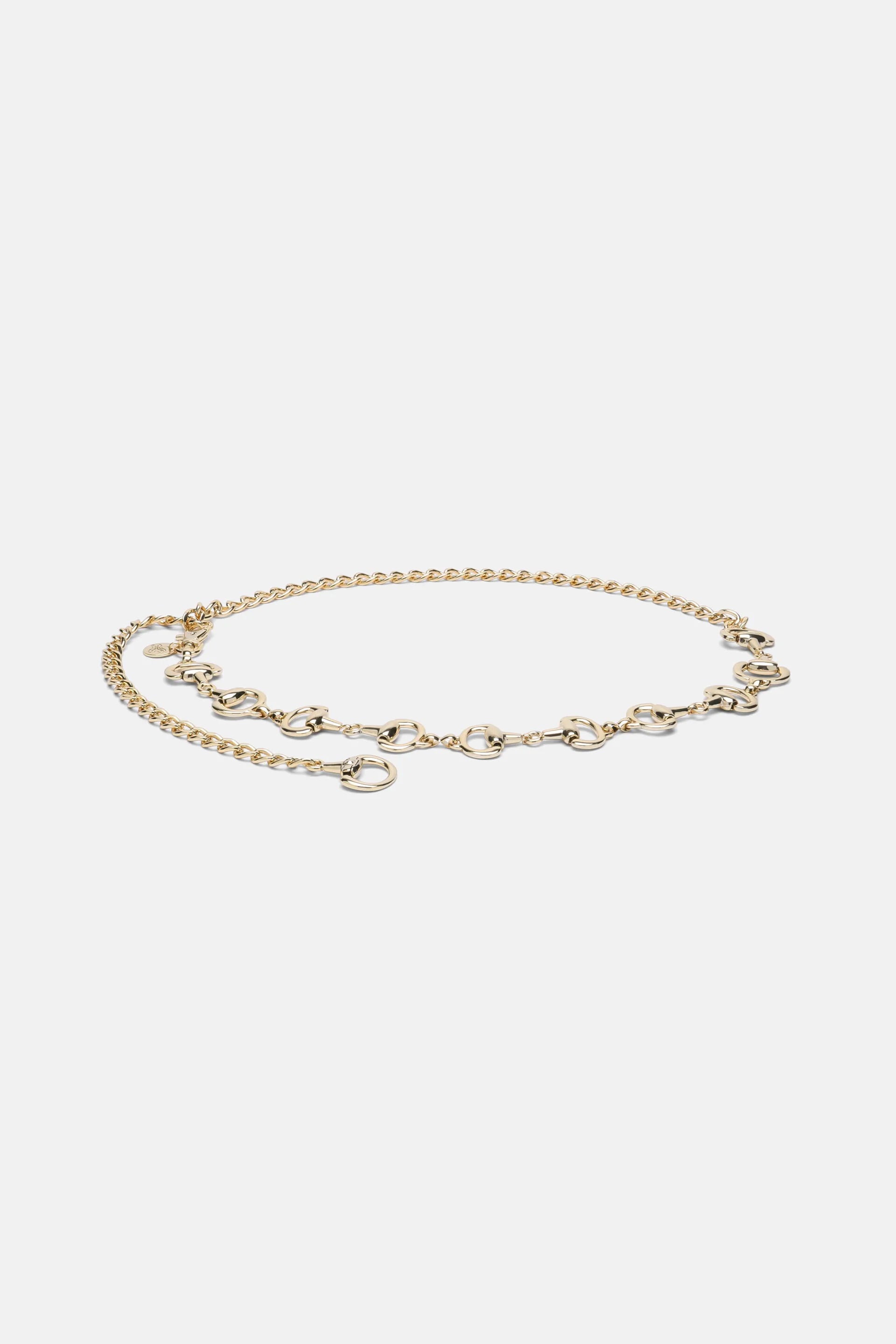 Luisa Spagnoli Oro Women Dedizione - Jewelled Belt with Equestrian Details SKU: DEDIZIONE_0002 Image 01