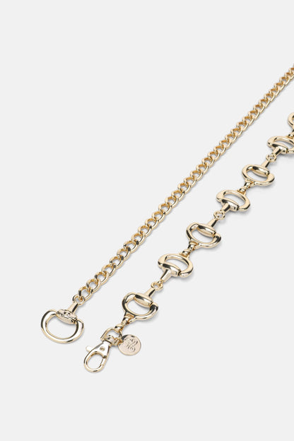 Luisa Spagnoli Oro Women Dedizione - Jewelled Belt with Equestrian Details SKU: DEDIZIONE_0002 Image 04