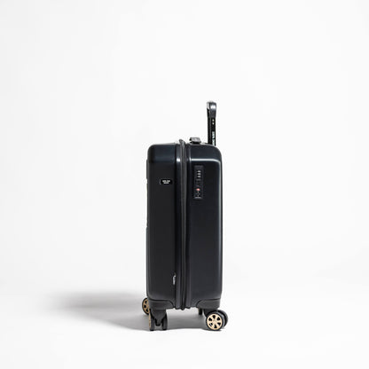 DKNY Black Cabin Luggage_DH118CC4_BLK_03
