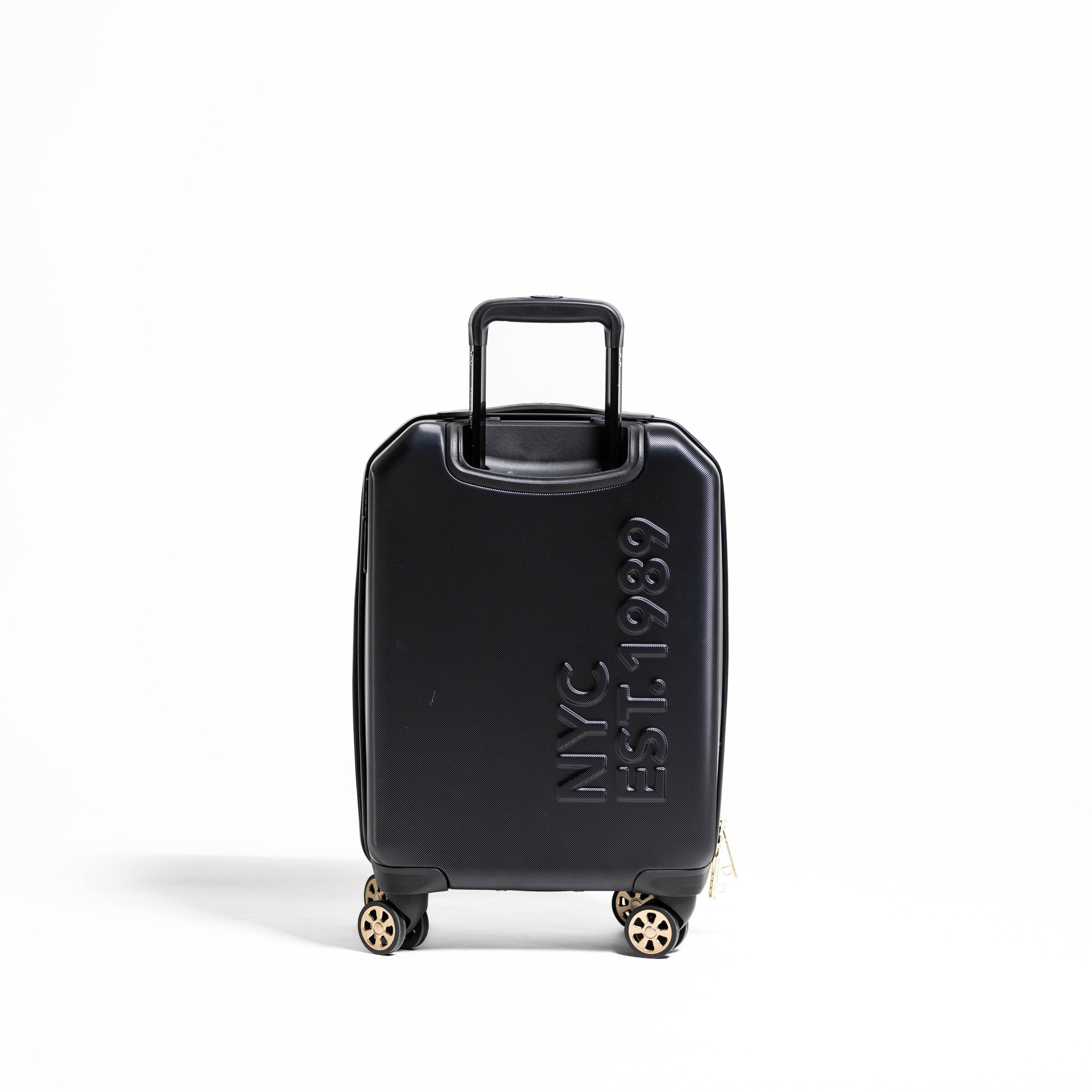 DKNY Black Cabin Luggage_DH118CC4_BLK_04