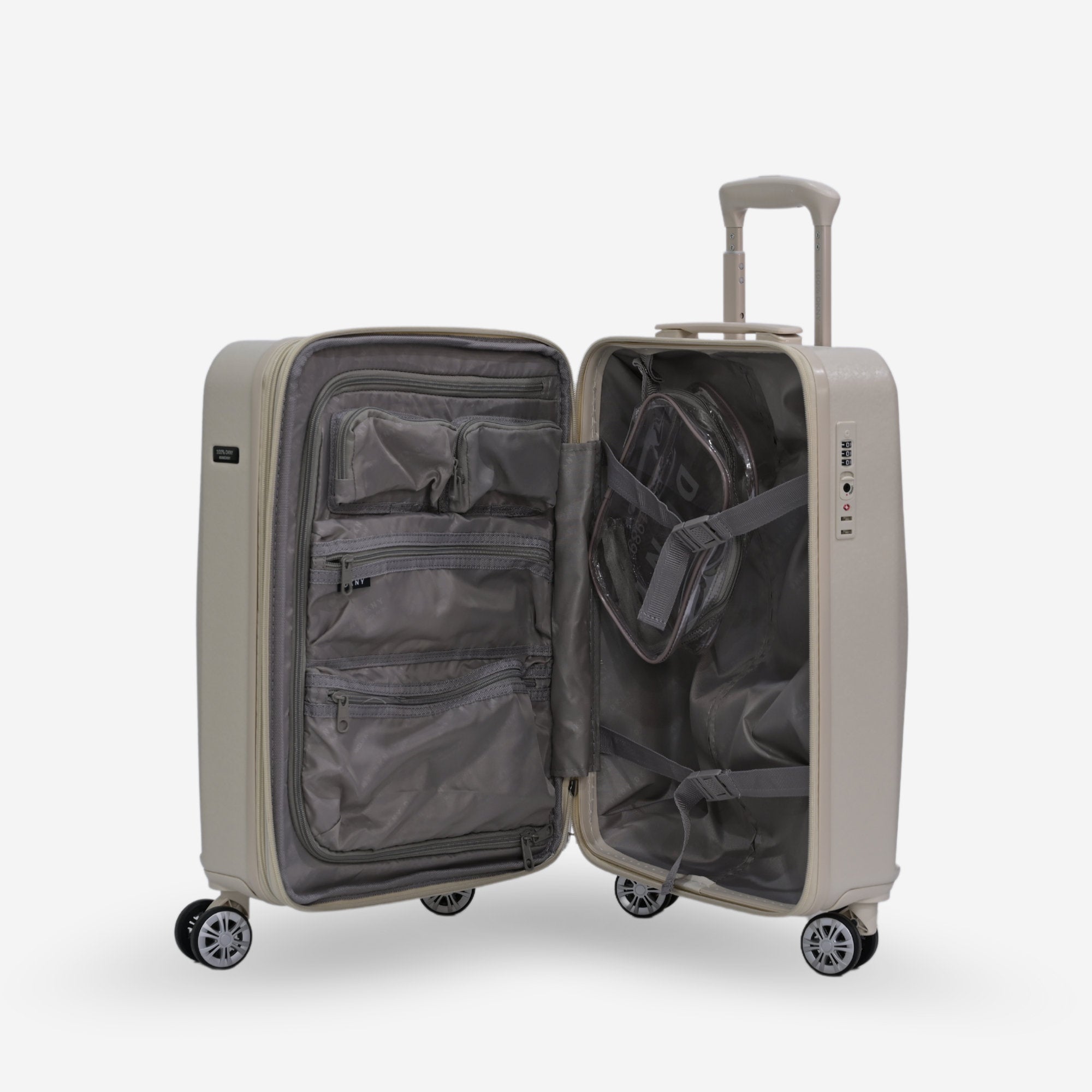 DKNY Ivory Cabin Luggage_DH118CP4_IVY_04