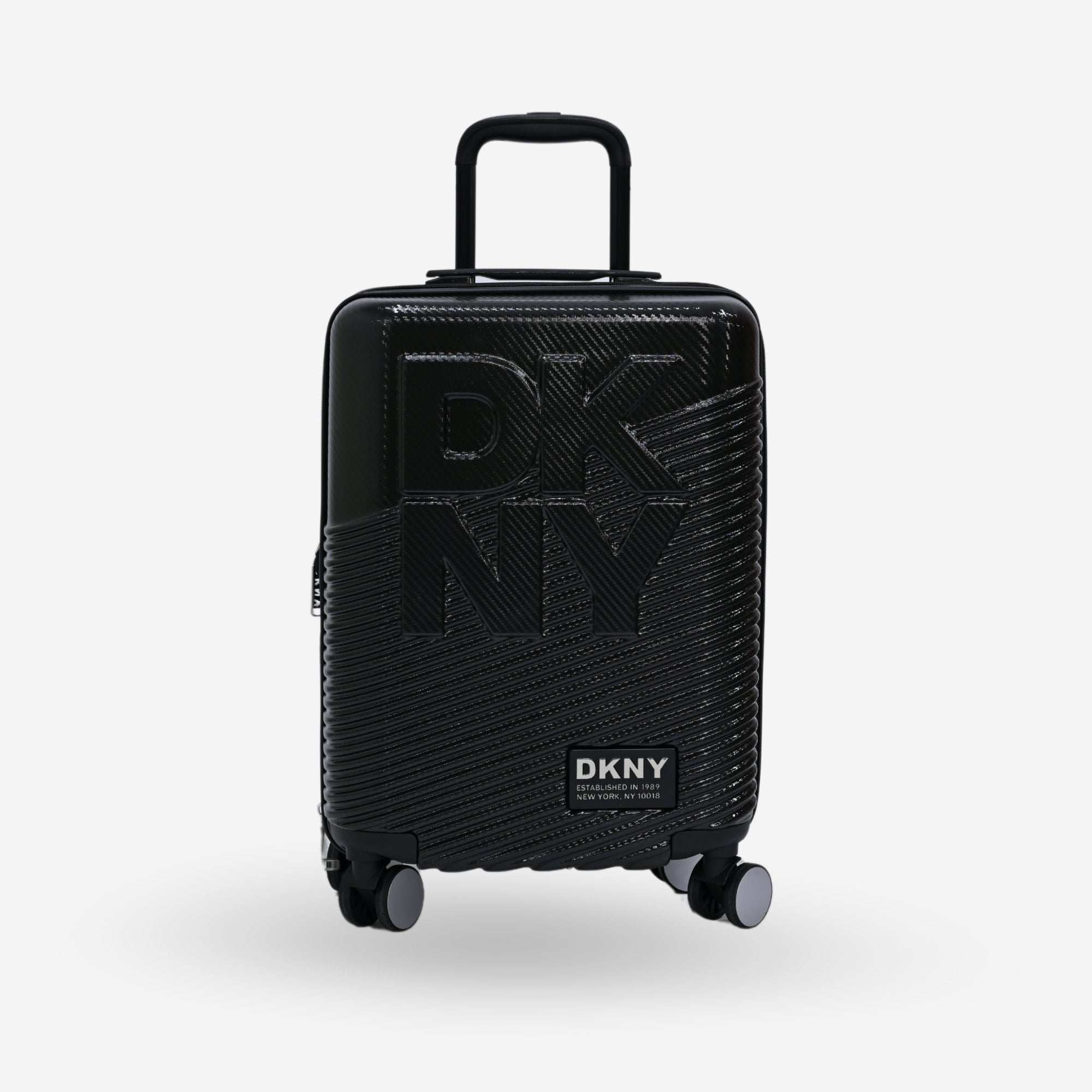 DKNY Black Cabin Luggage_DH118CT4_BLK_01