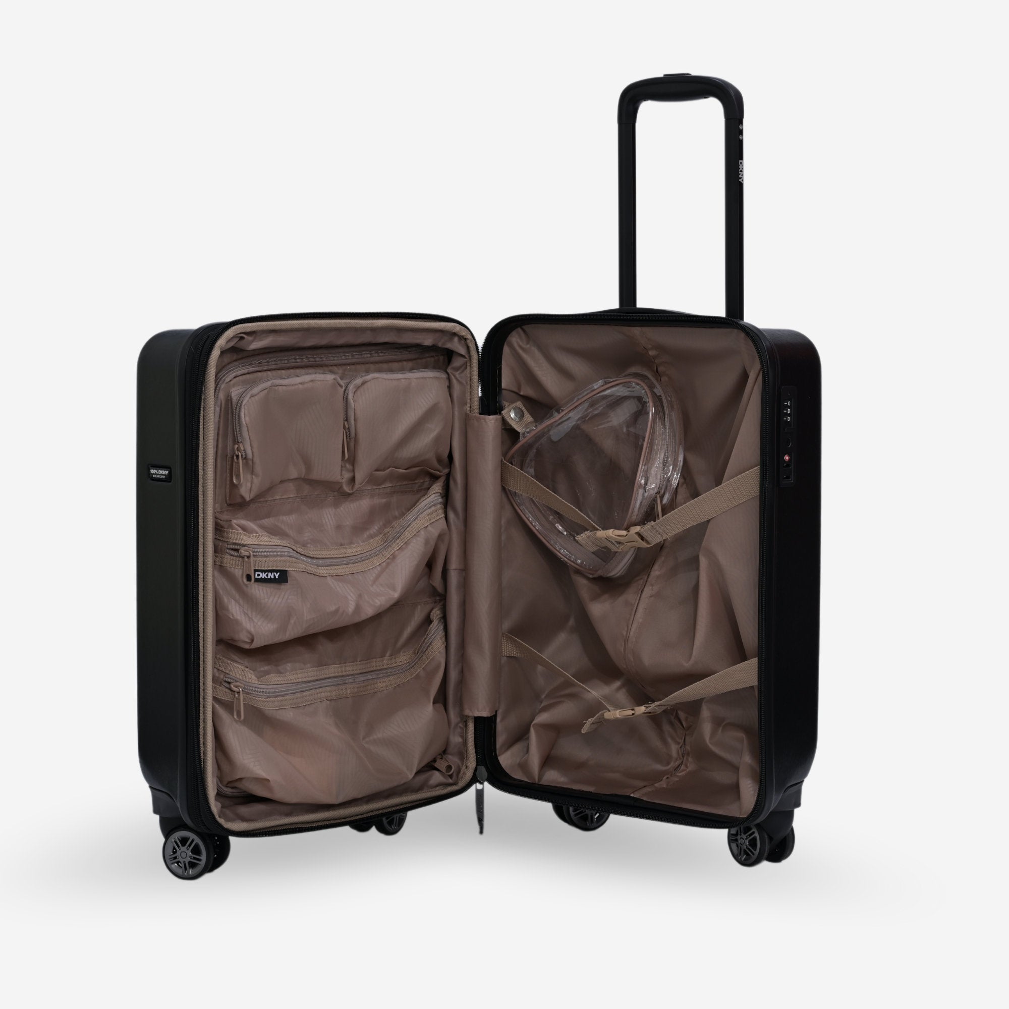 DKNY Black Cabin Luggage_DH118IL4_BLK_04