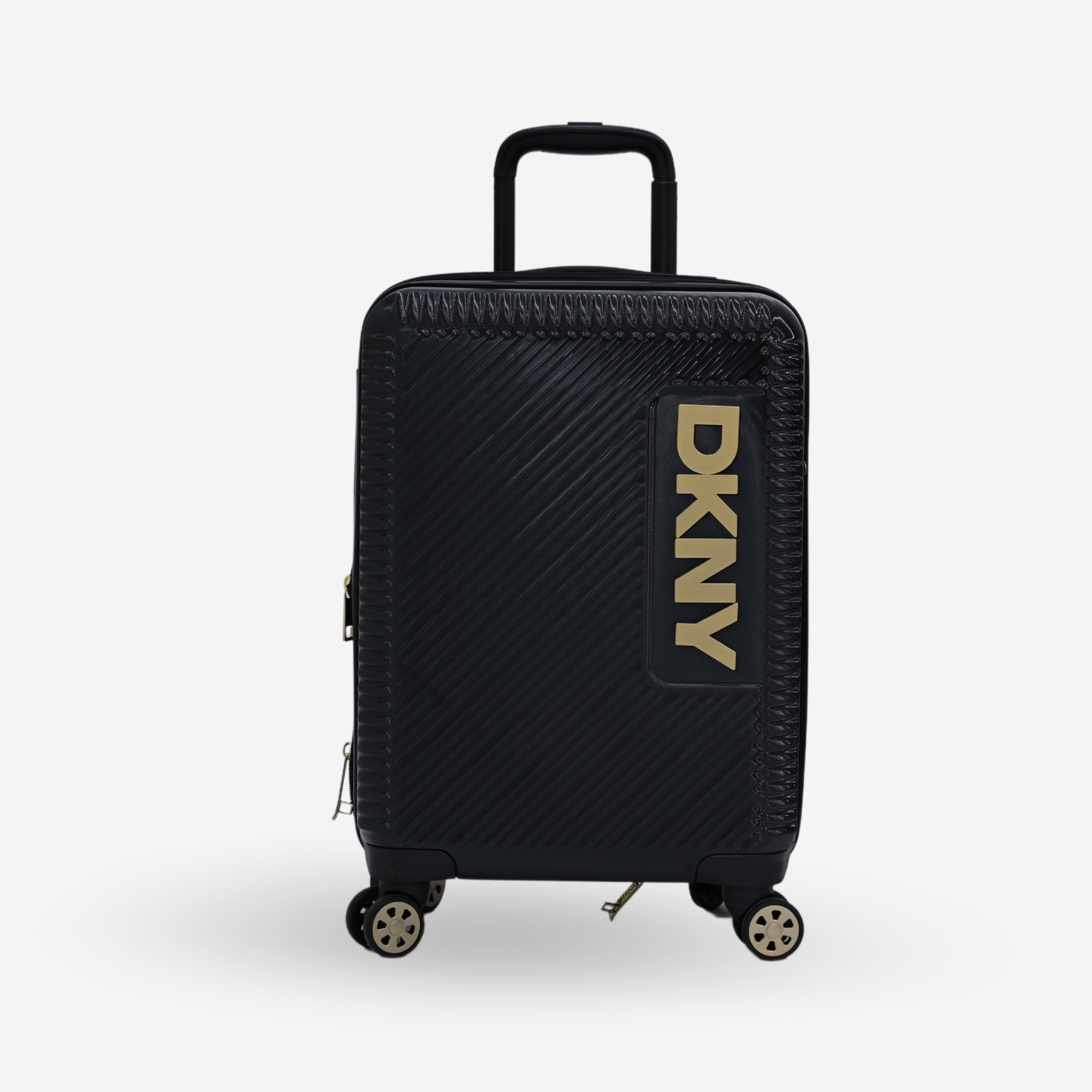 DKNY Black Cabin Luggage_DH118MT4_BLK_01