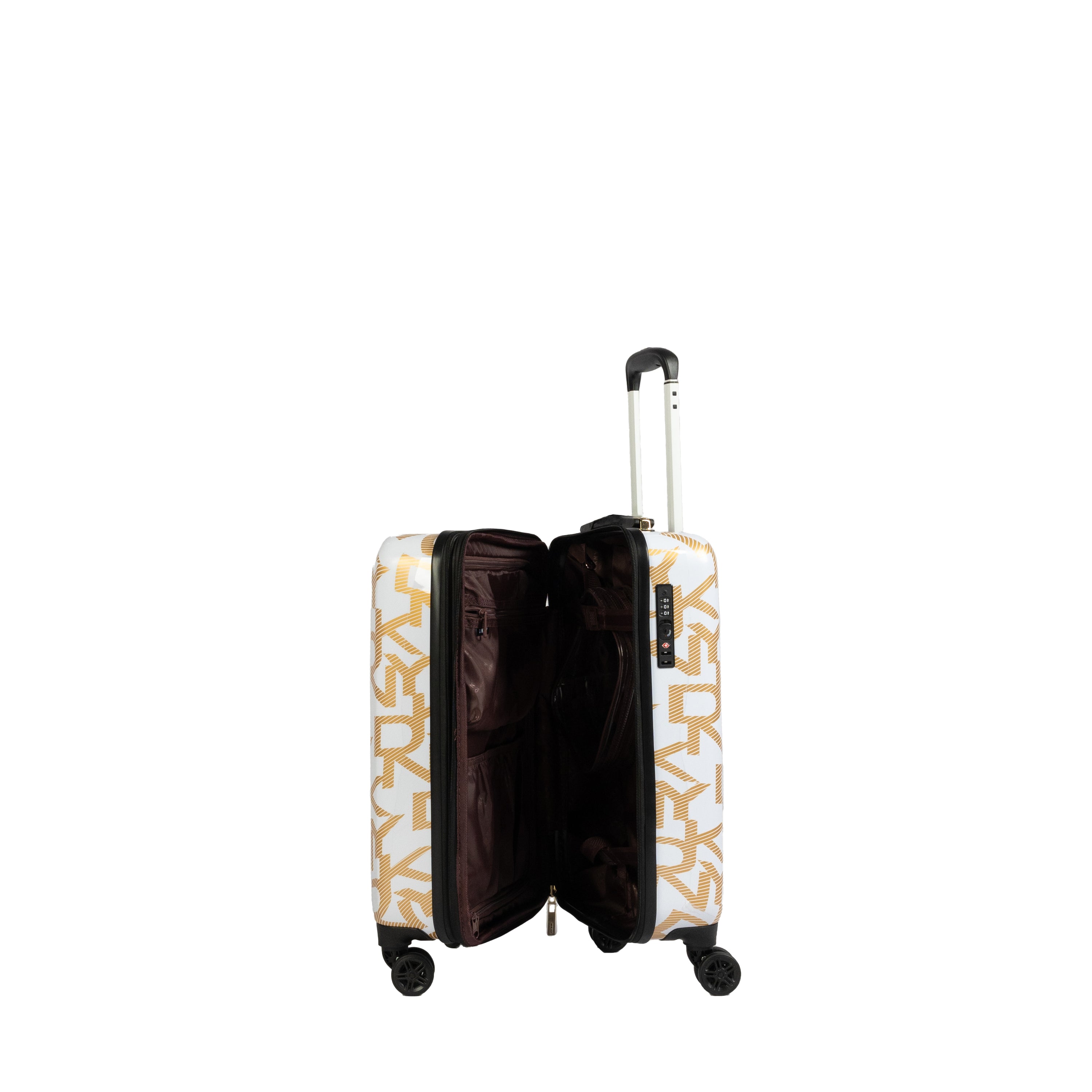 DKNY White Cabin Luggage - BEVAVA