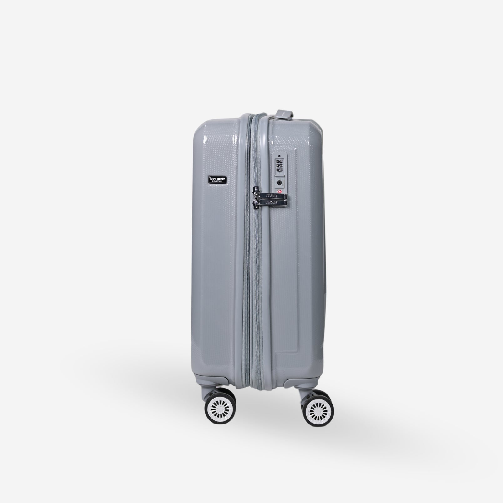 DKNY_Grey_Dkny Tshirt Grey Cabin Luggage_DH118YC5_GRY_02