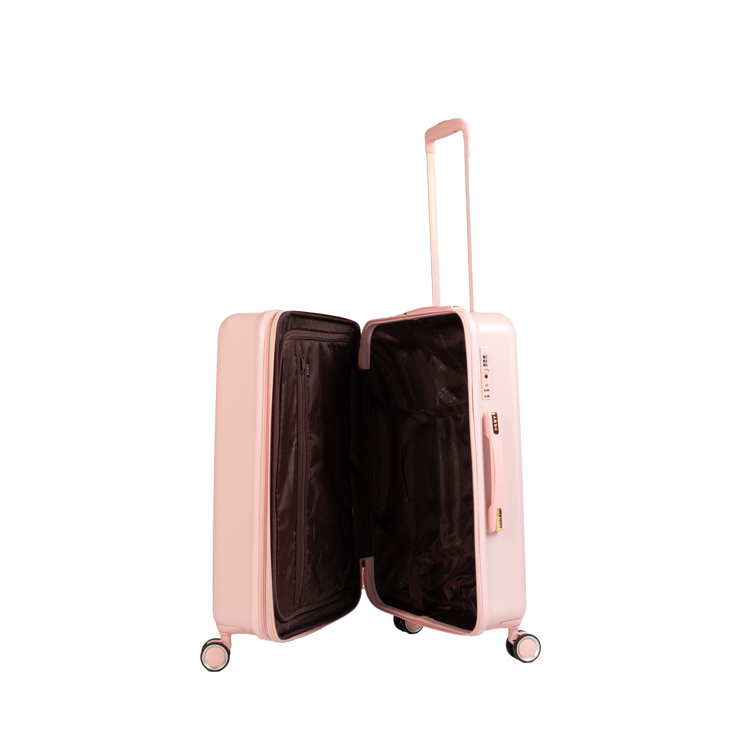 DKNY Pink Medium Luggage - BEVAVA