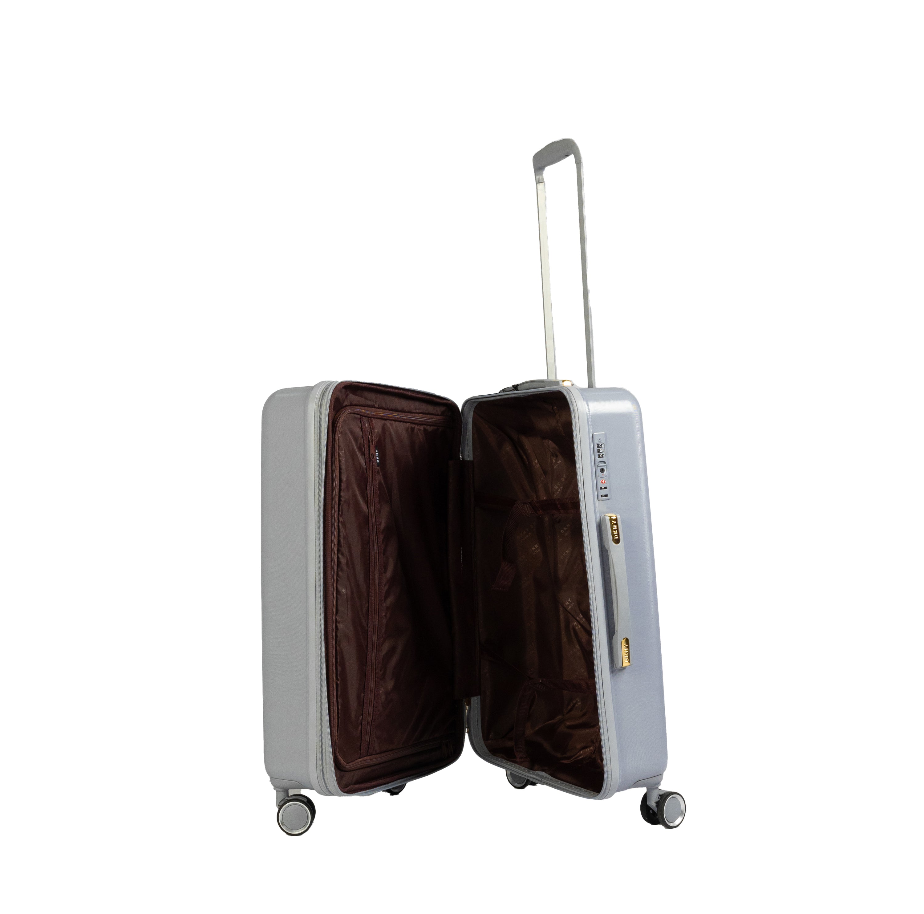 DKNY Grey Medium Luggage - BEVAVA