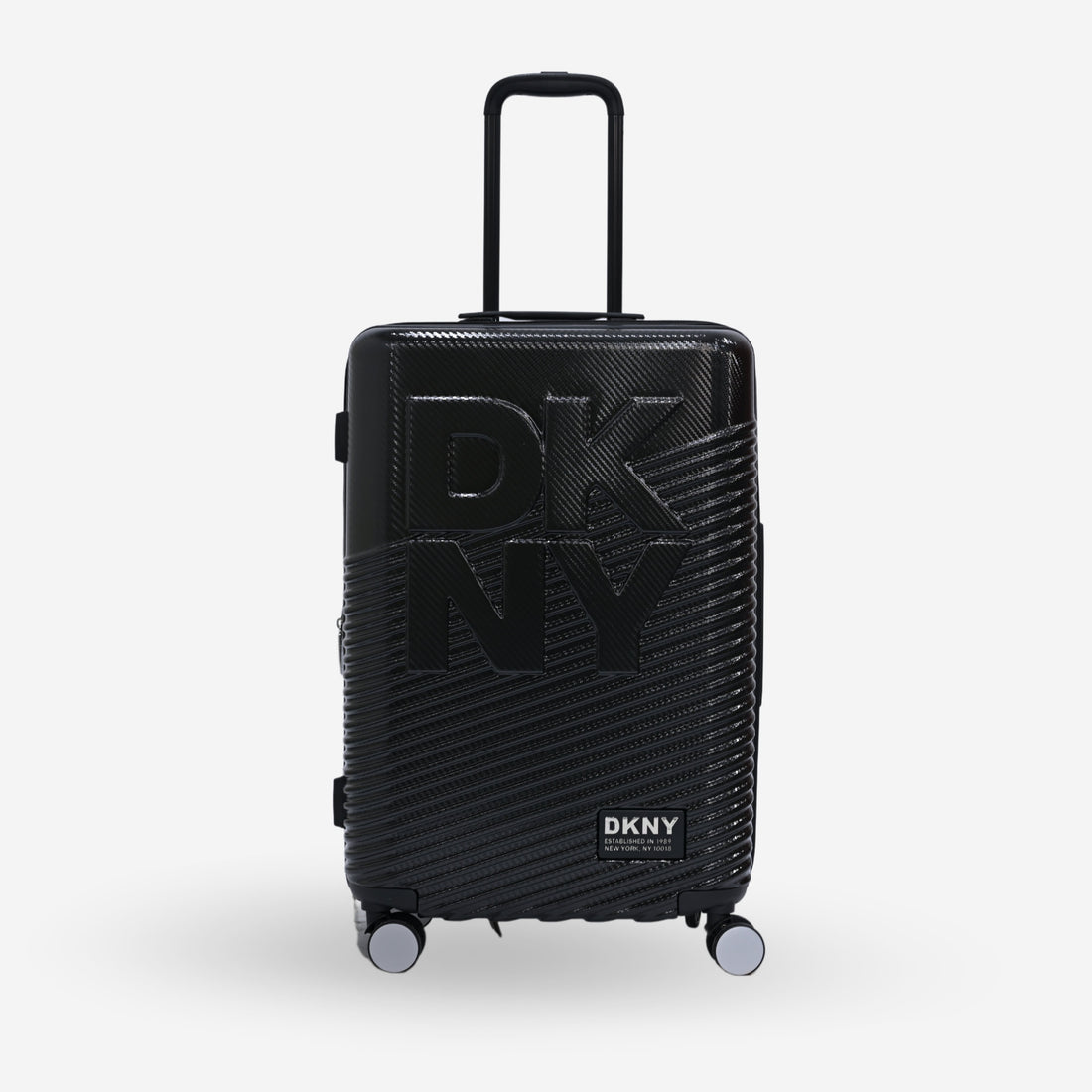 DKNY Black Medium Luggage_DH418CT4_BLK_01