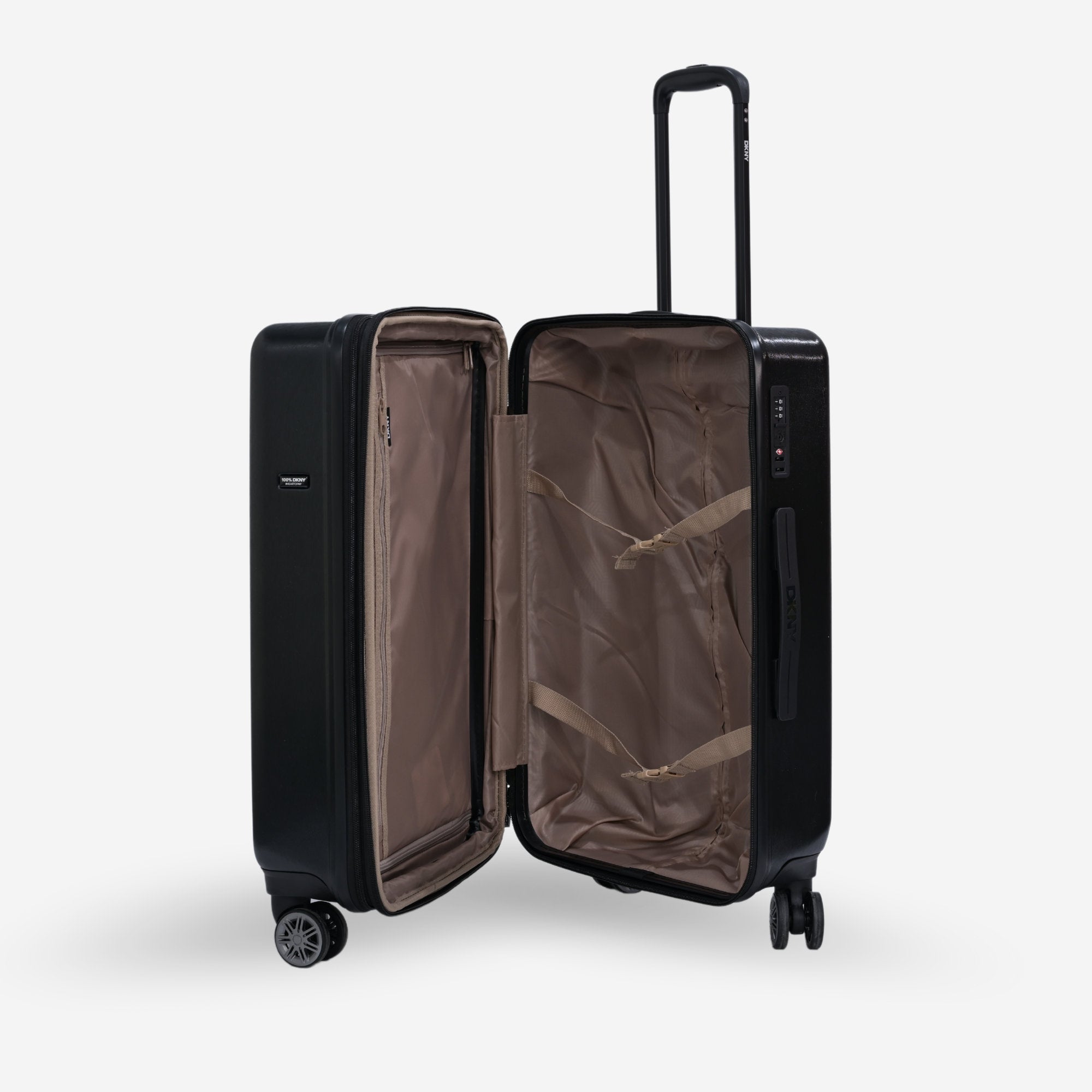 DKNY Black Medium Luggage_DH418IL4_BLK_04