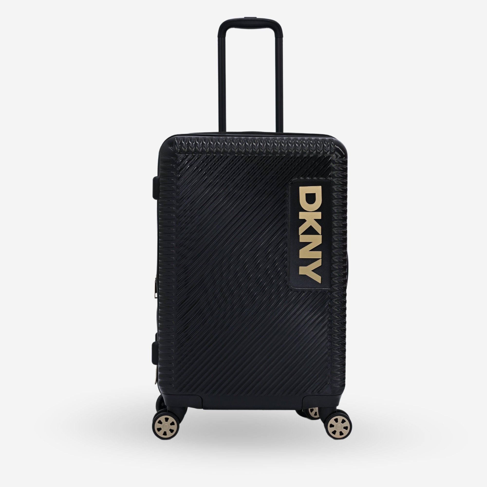 DKNY Black Medium Luggage_DH418MT4_BLK_01