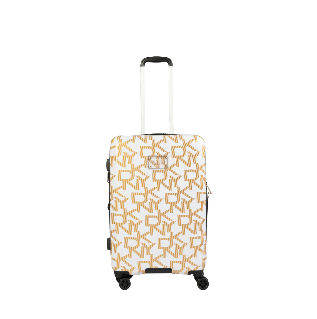 DKNY White Medium Luggage - BEVAVA