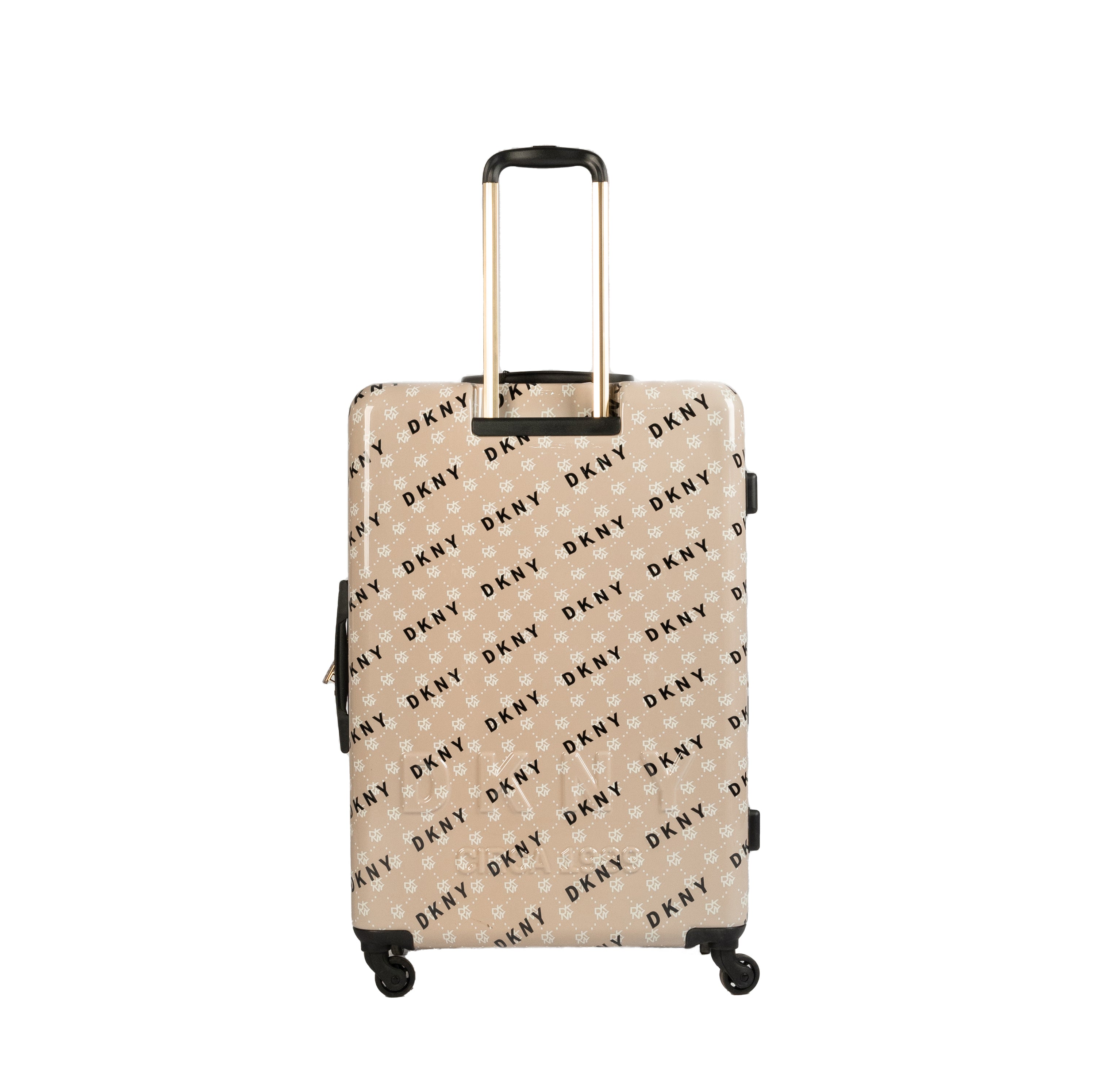 DKNY Beige Large Luggage - BEVAVA