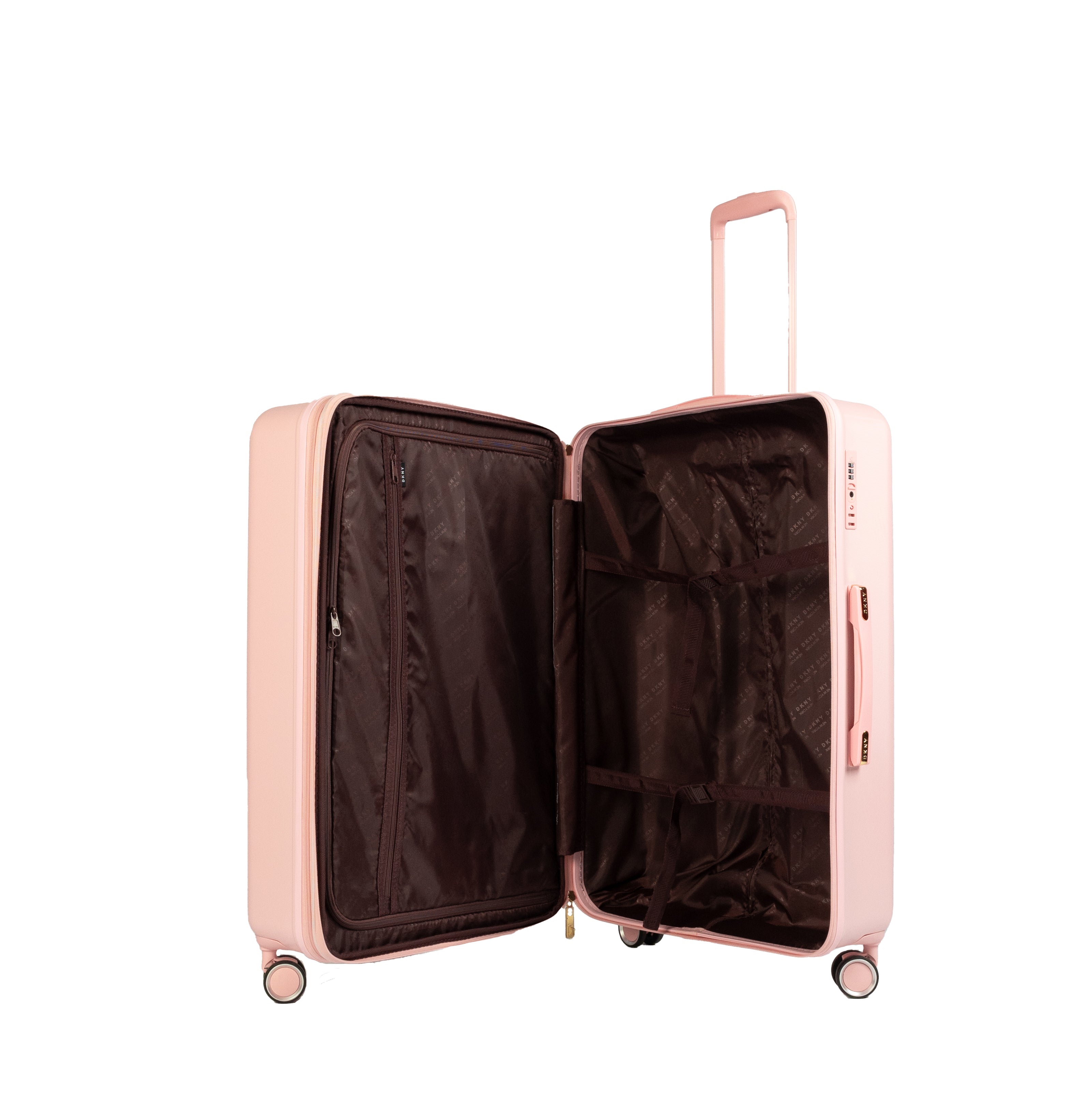 DKNY Pink Large Luggage