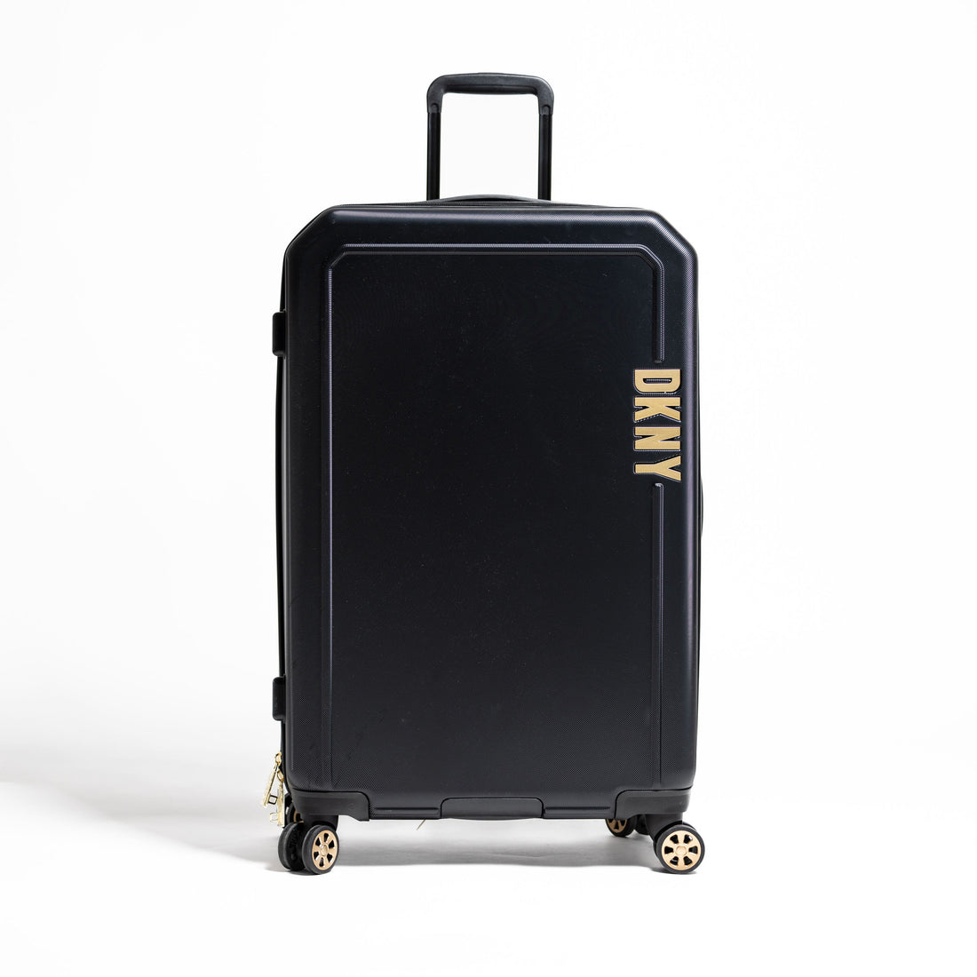 DKNY Black Large Luggage_DH818CC4_BLK_01