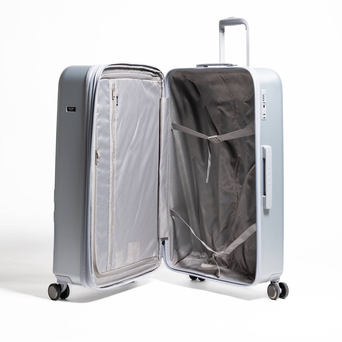 DKNY Silver Large Luggage_DH818FR4_SIL_02