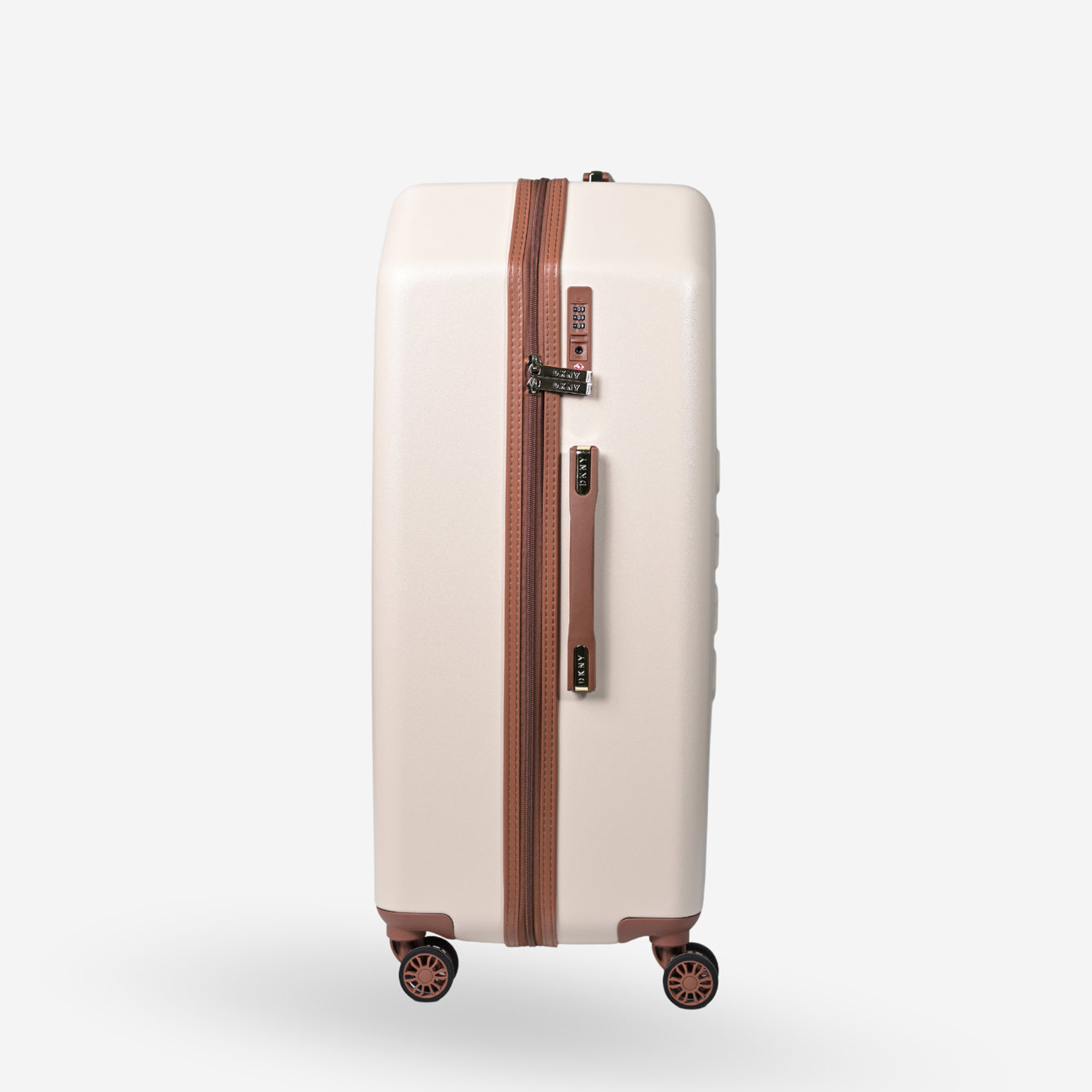 DKNY_Beige_Dkny Cream (Brown Trim) Large Luggage_DH818ML7_CEB_02