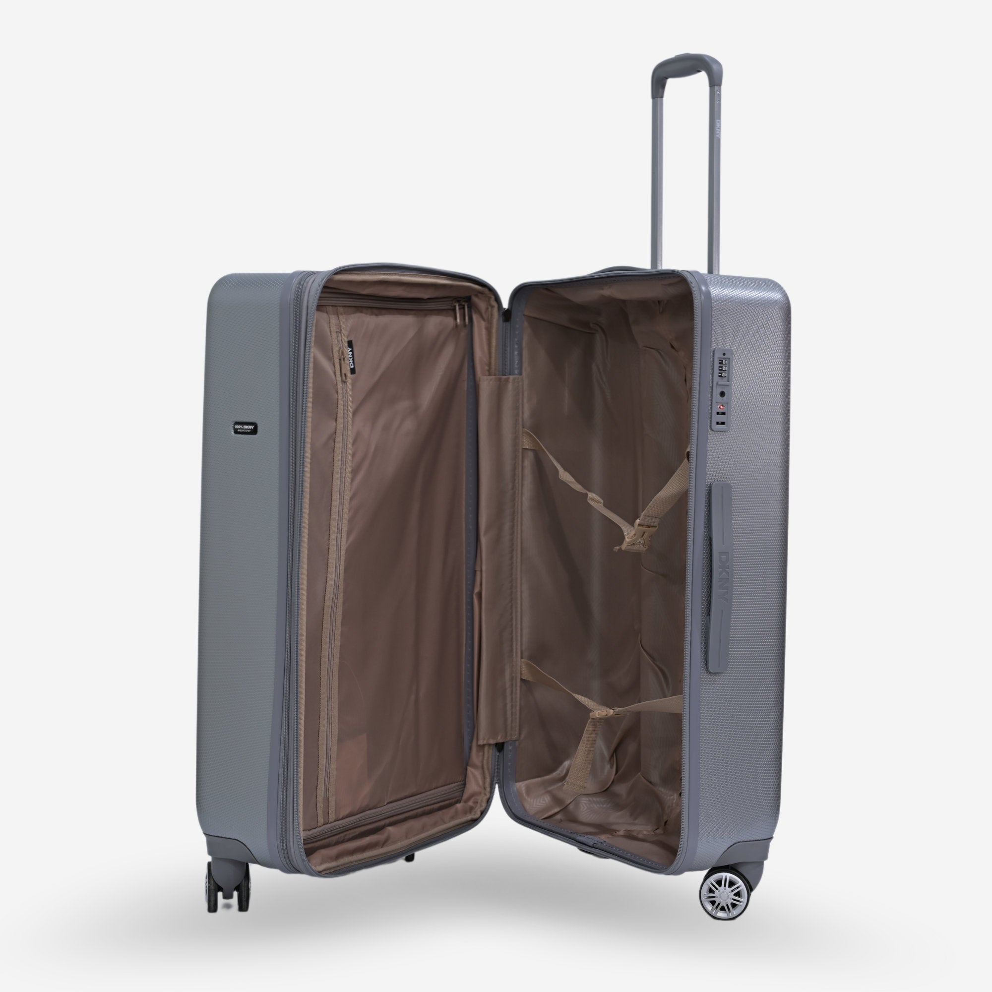 DKNY Silver Large Luggage_DH818SP4_SIL_04