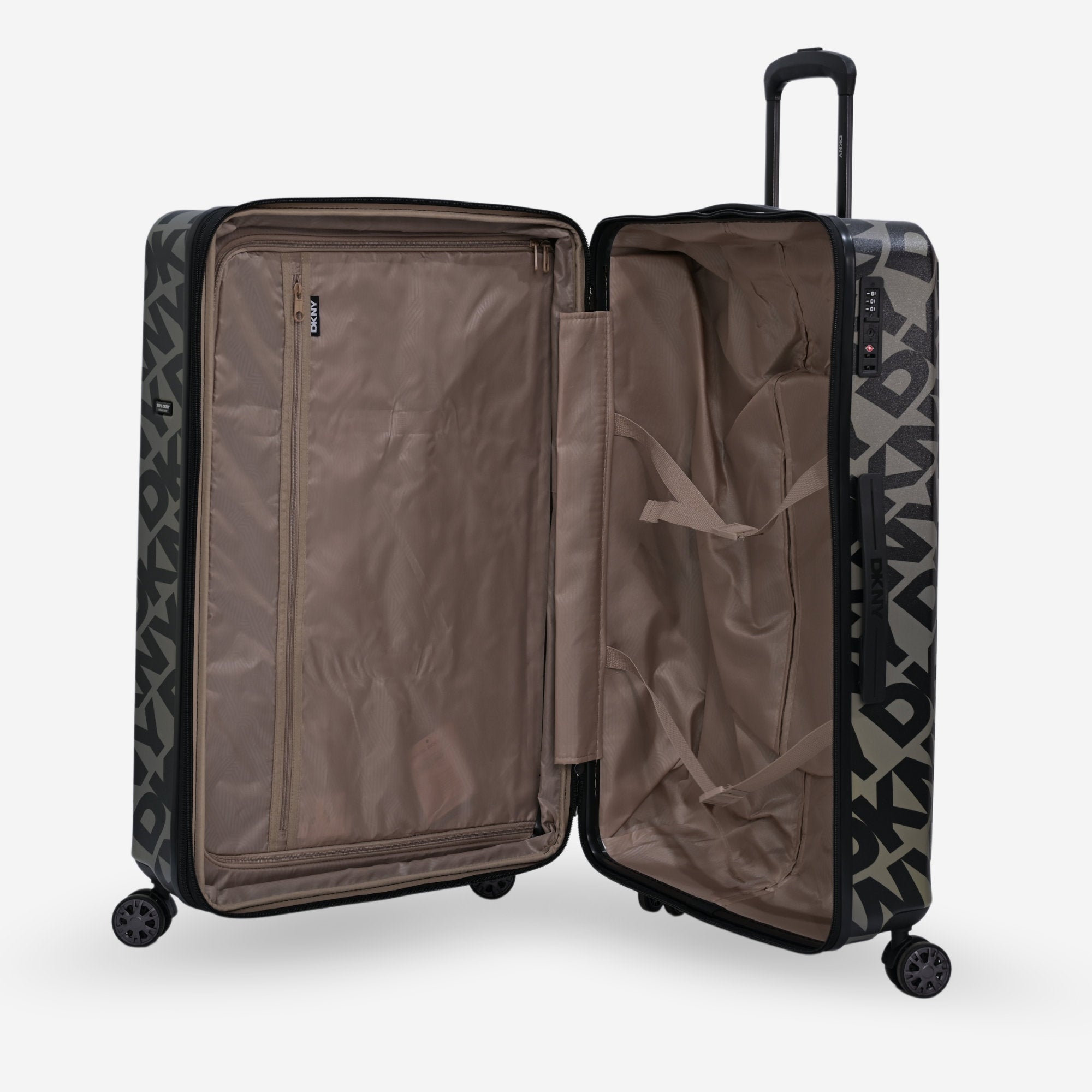DKNY Black Large Luggage_DH818SR4_BLK_04
