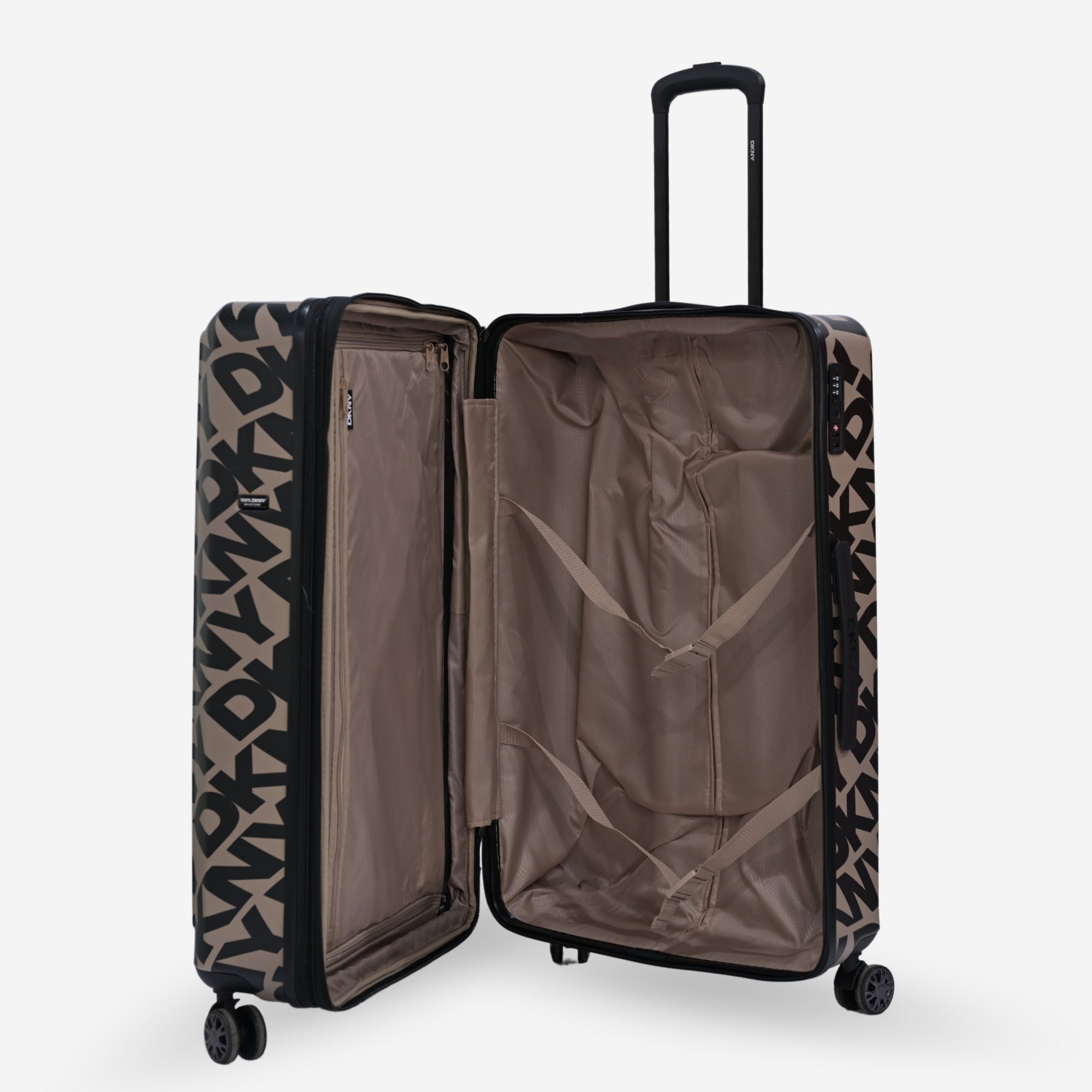 DKNY Shitake Large Luggage_DH818SR4_SHI_04