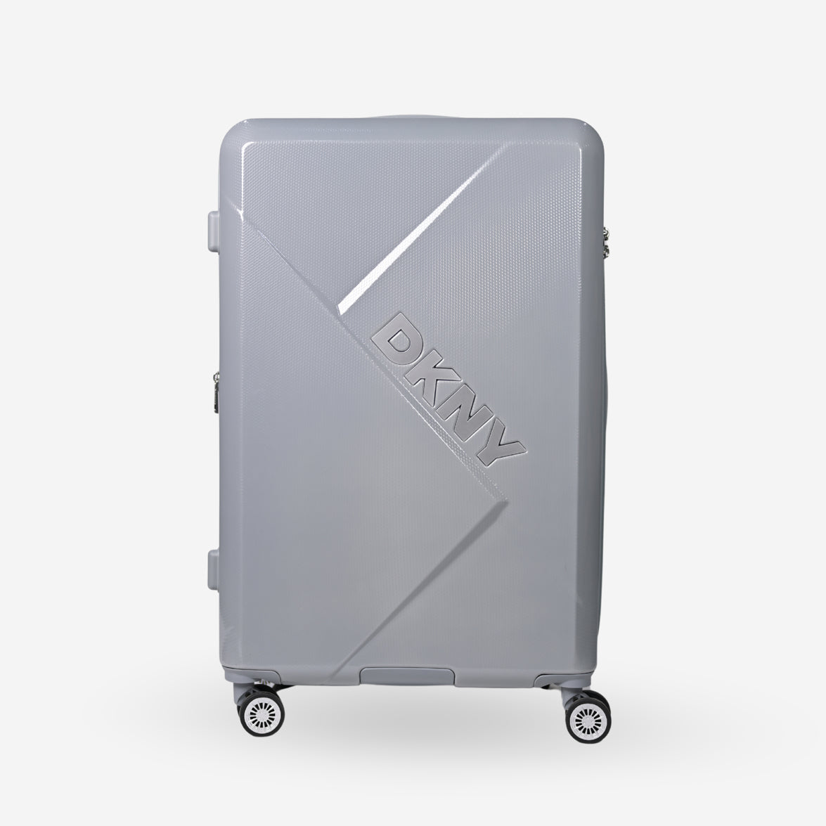 DKNY_Grey_Dkny Tshirt Grey Large Luggage_DH818YC5_GRY_01