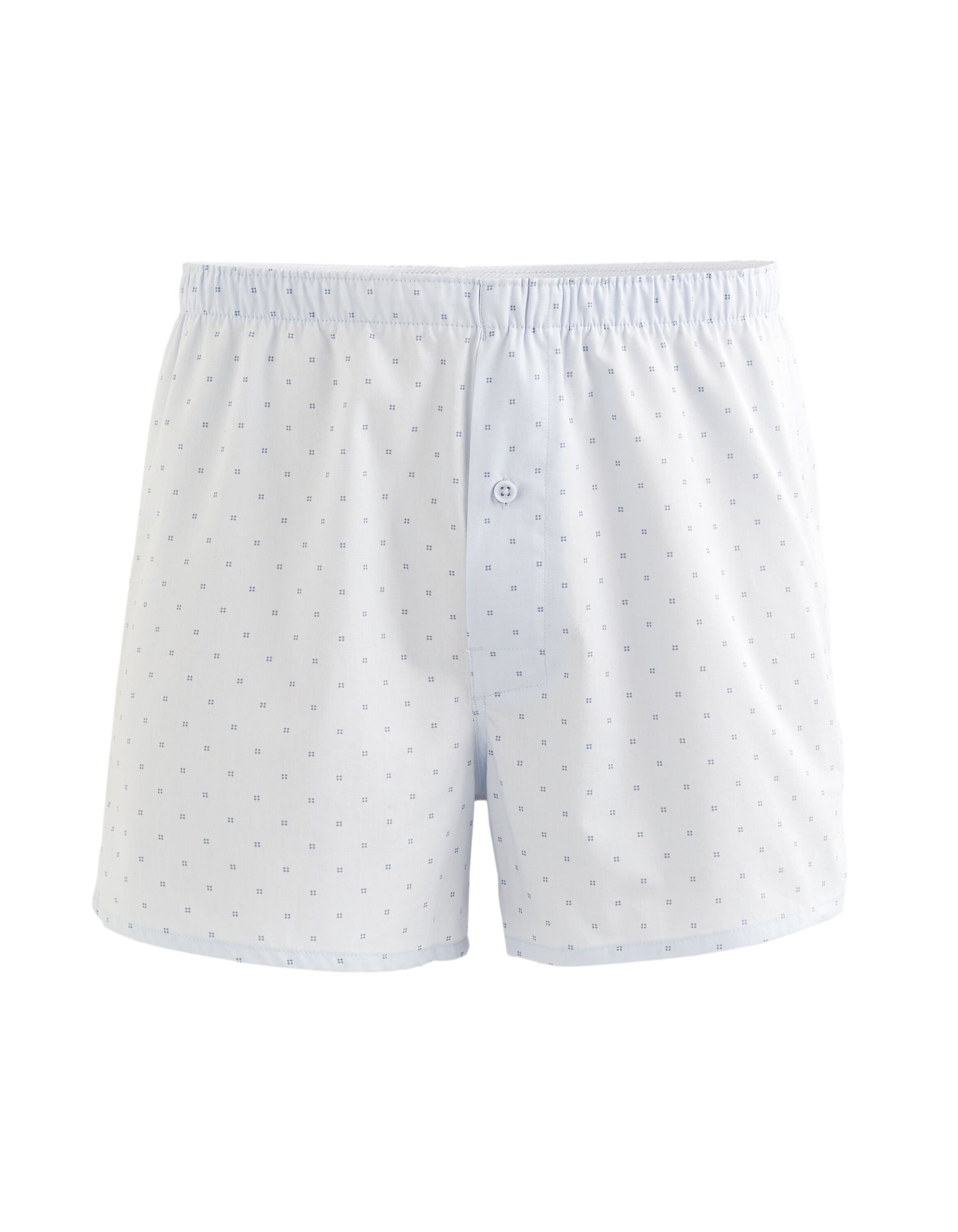 100% Cotton Boxer Shorts - Blue_01