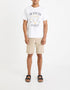 Celio_Light Beige 24H Knit Bermuda Shorts_DOEVANBM_BEIGE CLAIR_01