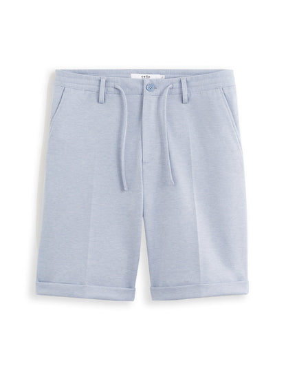 Knit Bermuda Shorts - Blue_01