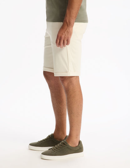 Celio_Sand 24H Knit Bermuda Shorts_DOEVANBM_SAND_03