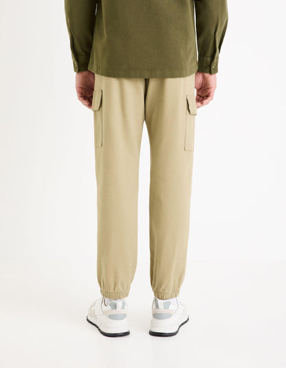 Slim Cargo Pants_DOLYTE_KAKI CLAIR_04