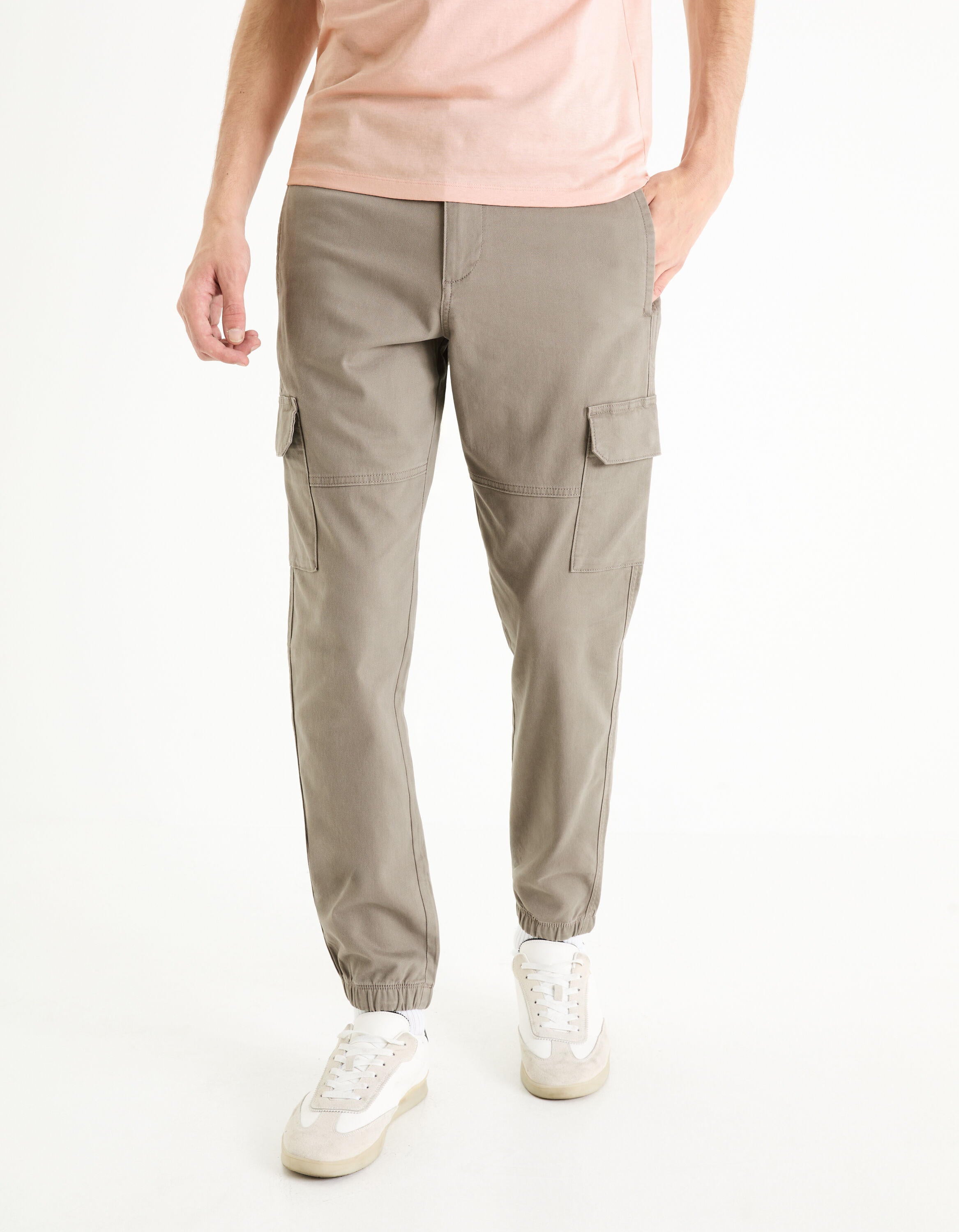 Slim Cargo Pants_DOLYTE_TAUPE_03