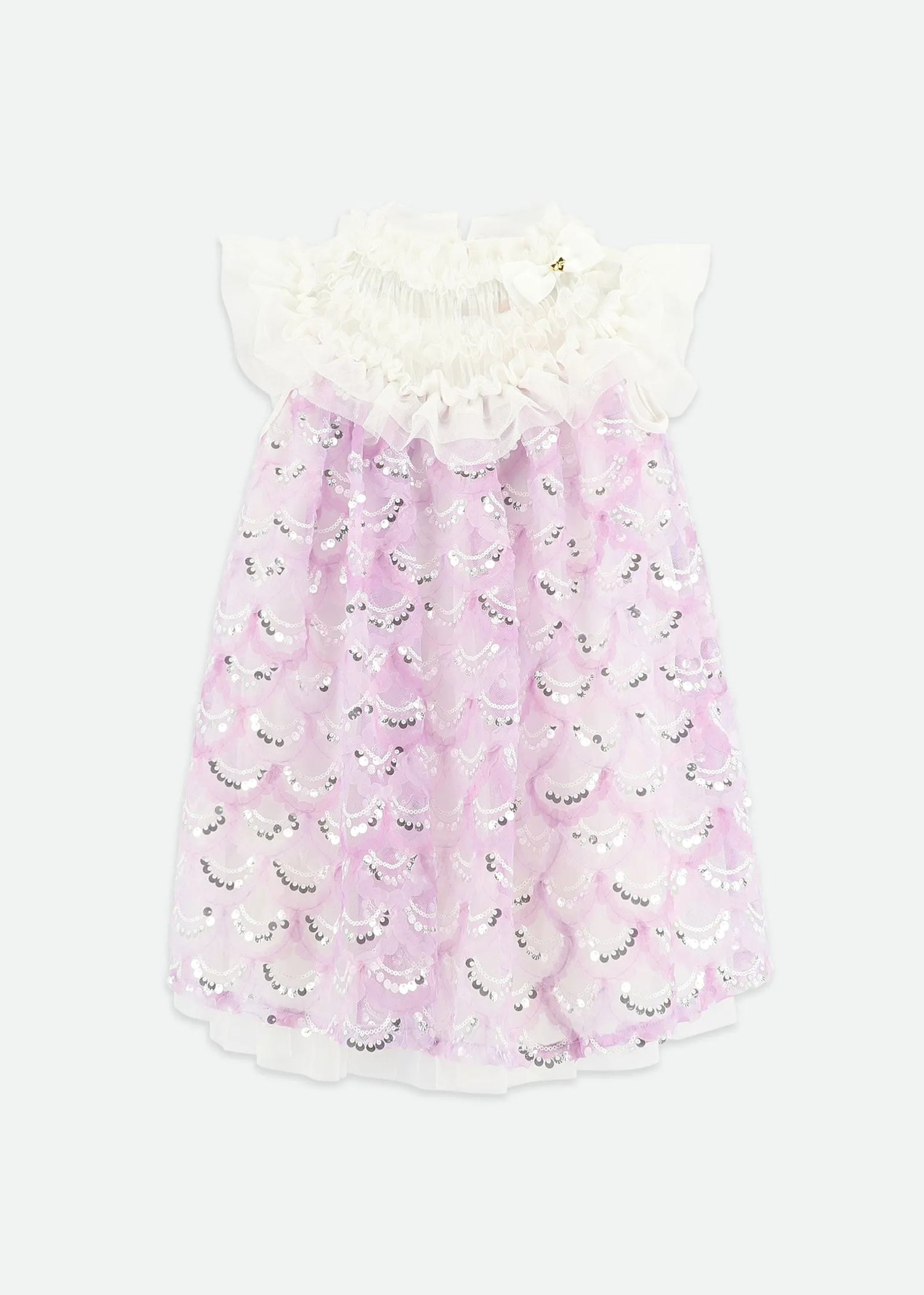 Angels Face 0 Girls Dominique Sequin Dress Lavender SKU: DOMINIQUE.SEQUIN_Lavender Image 01