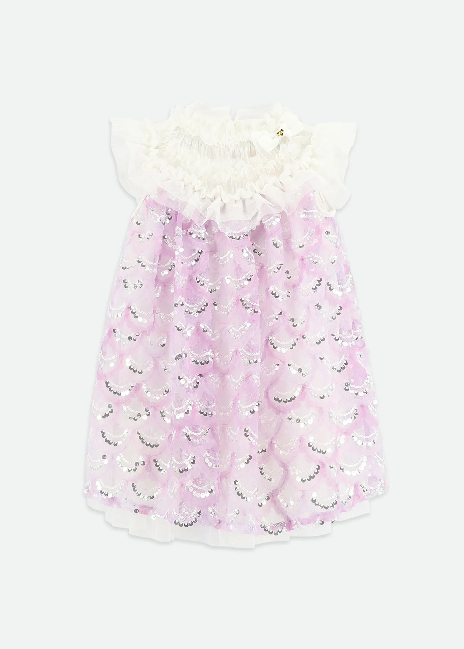 Angels Face 0 Girls Dominique Sequin Dress Lavender SKU: DOMINIQUE.SEQUIN_Lavender Image 01