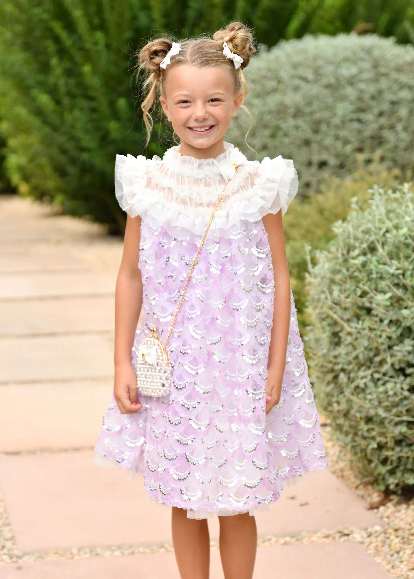Angels Face 0 Girls Dominique Sequin Dress Lavender SKU: DOMINIQUE.SEQUIN_Lavender Image 05
