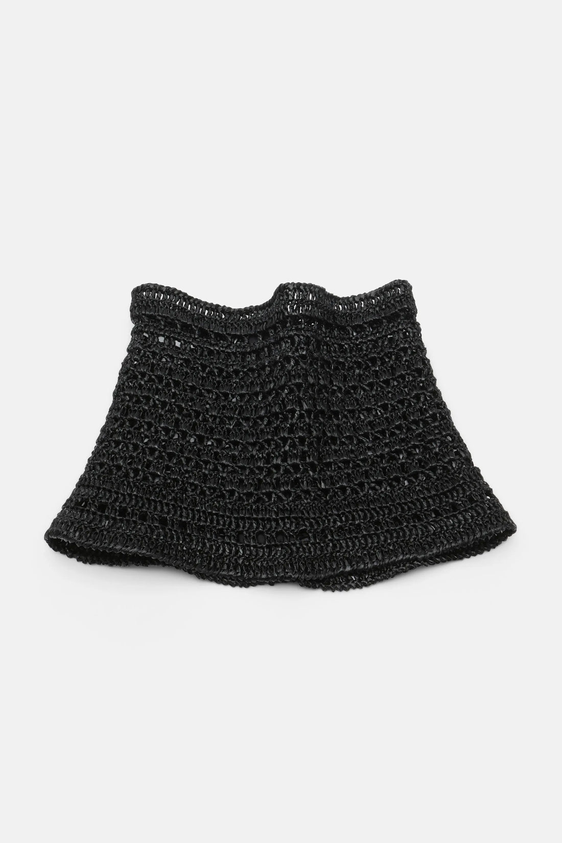 Luisa Spagnoli Nero Women Domiziana - Raffia Bustier Belt SKU: DOMIZIANA_0101 Image 01