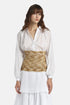 Luisa Spagnoli Grano Sfumato Women Domiziana - Raffia Bustier Belt SKU: DOMIZIANA_1197 Image 02