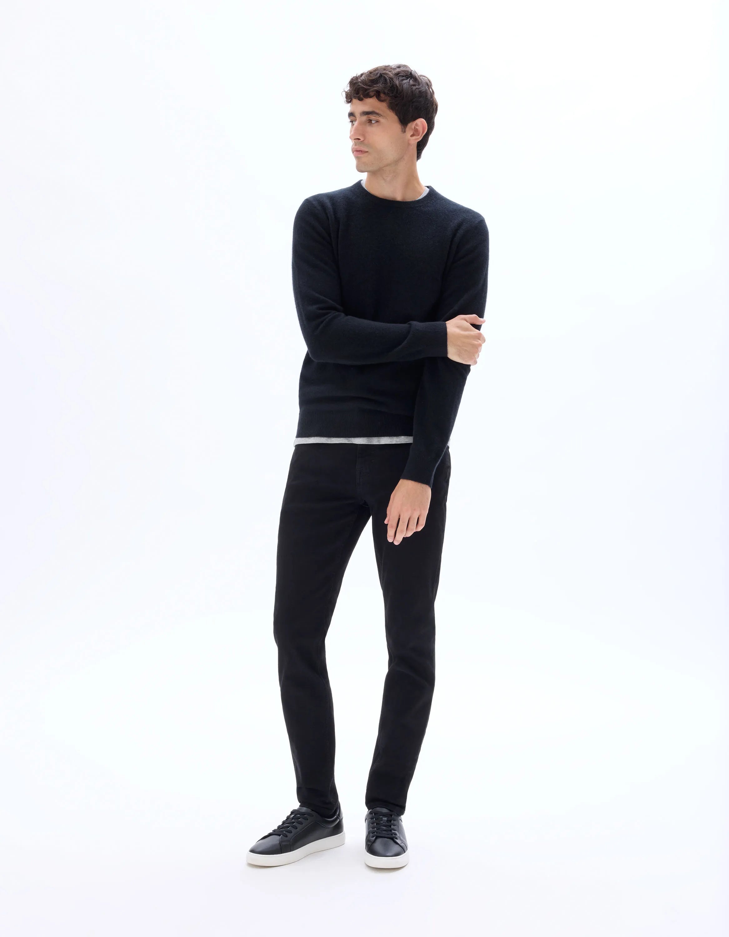 Celio_Black Black_C.25 Slim Stretch Powerflex Jeans_DOW_BLACK BLACK_01