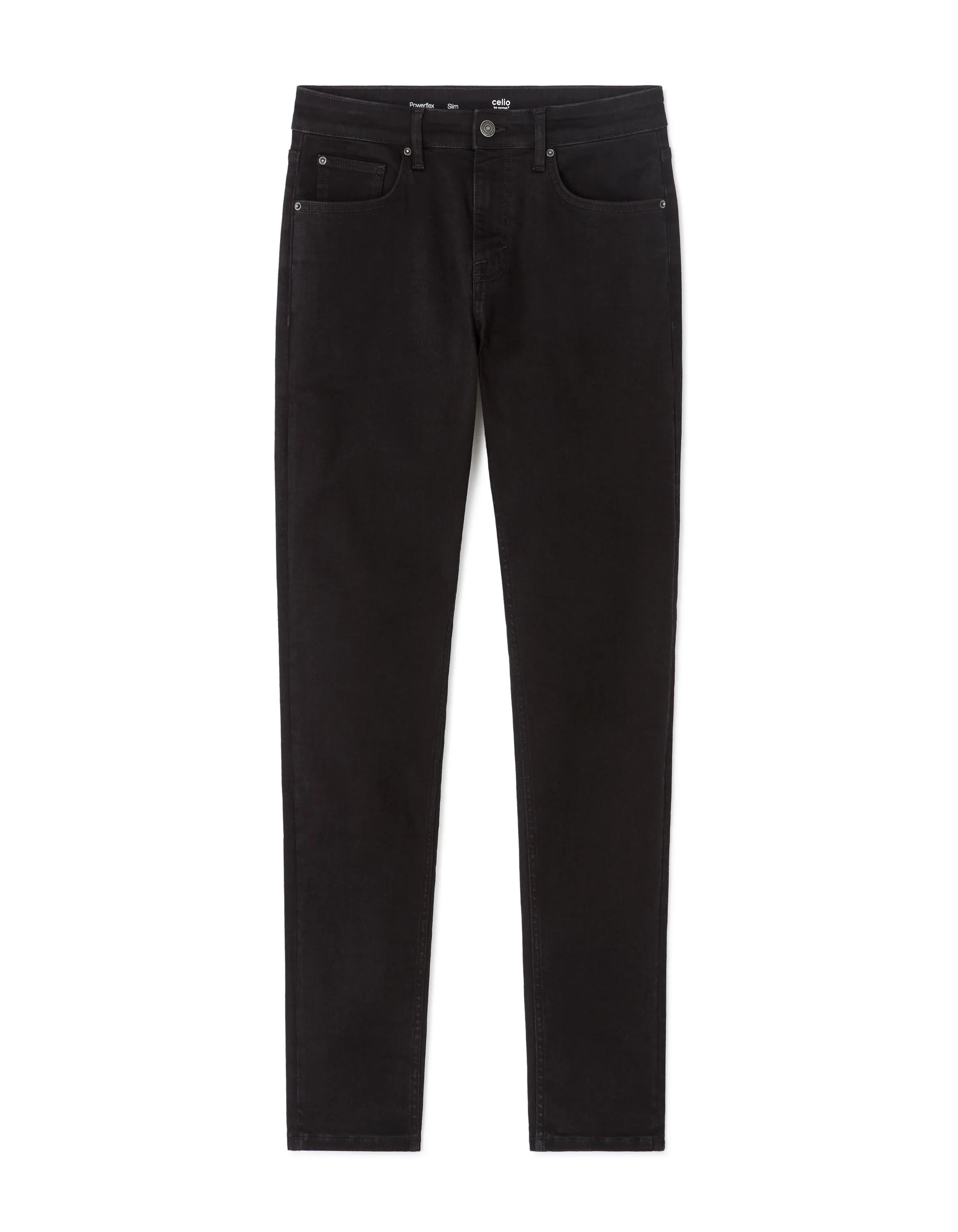 Celio_Black Black_C.25 Slim Stretch Powerflex Jeans_DOW_BLACK BLACK_07