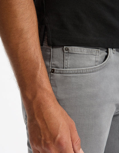 Celio_Washed Grey Powerflex Stretch Slim Jeans_DOW_LIGHT GREY_04