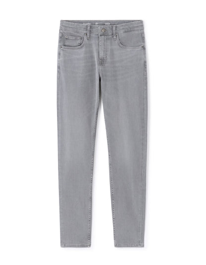 Celio_Washed Grey Powerflex Stretch Slim Jeans_DOW_LIGHT GREY_06
