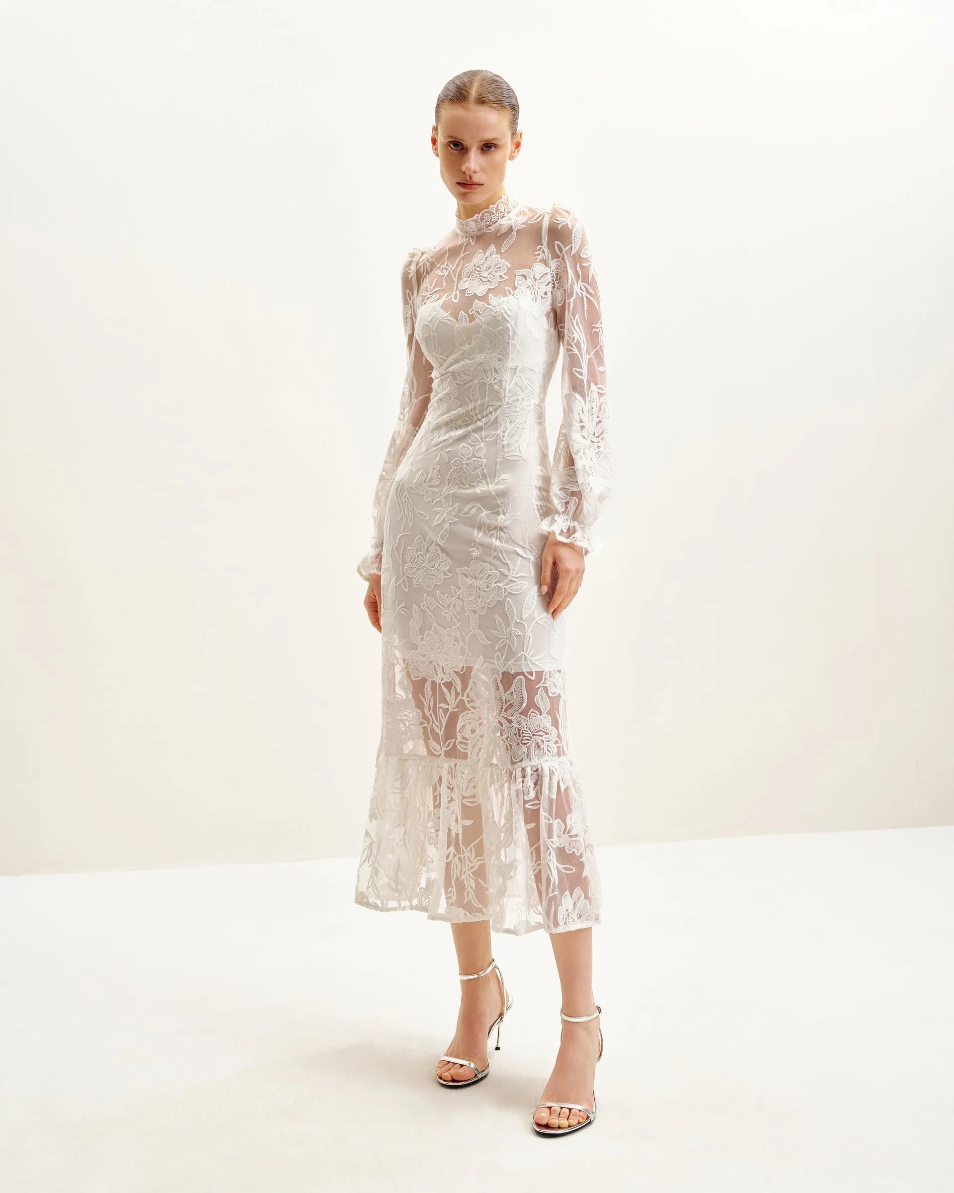 JW PEI_White_Elegant Lace Midi Dress_DS079-2_White_01