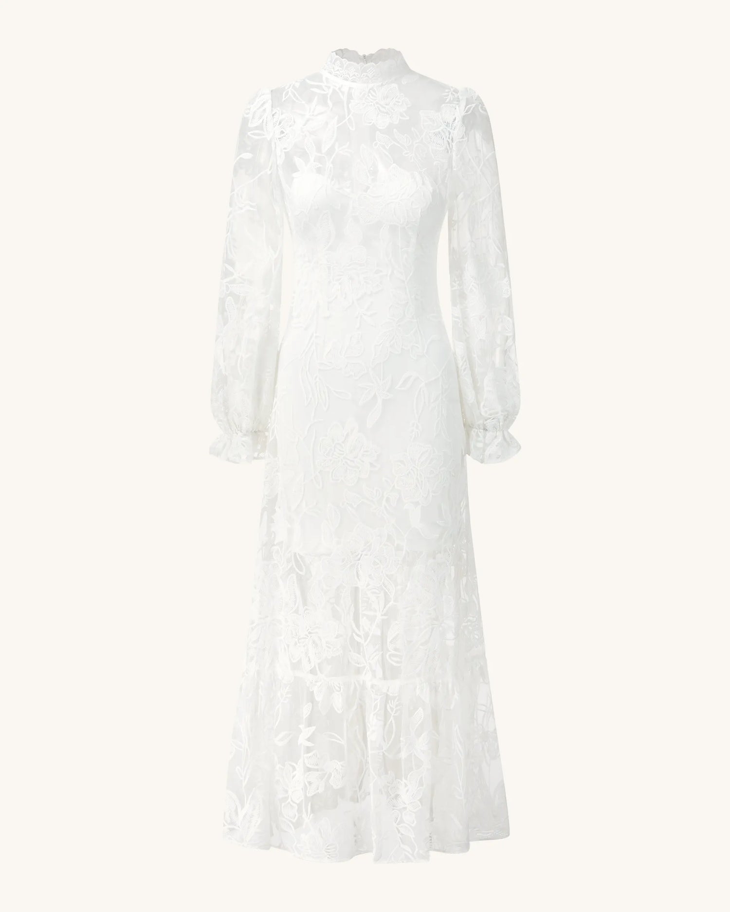 JW PEI_White_Elegant Lace Midi Dress_DS079-2_White_03