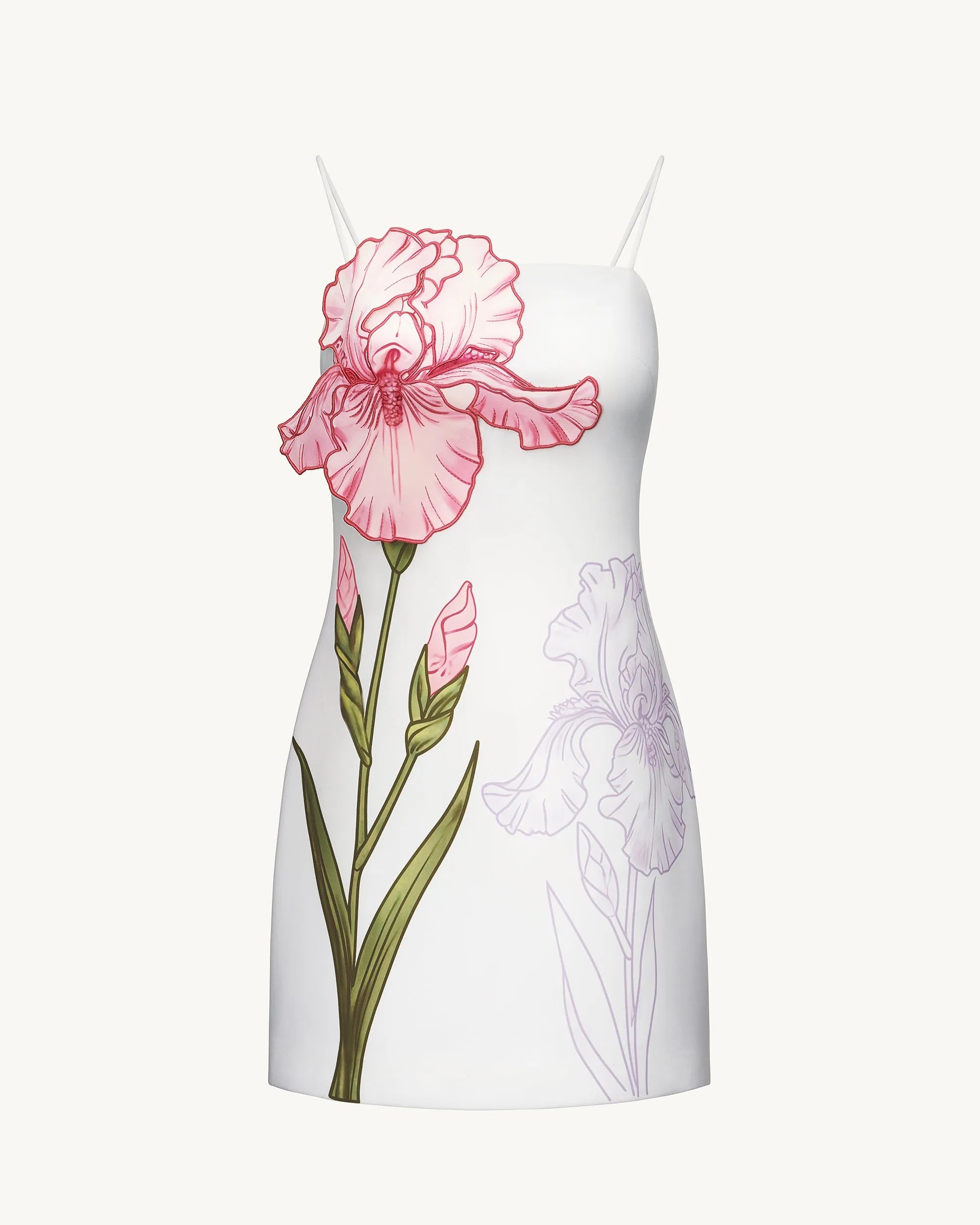 JW PEI_White_Iris AppliquŽ Mini Dress_DS1340-2_White_04